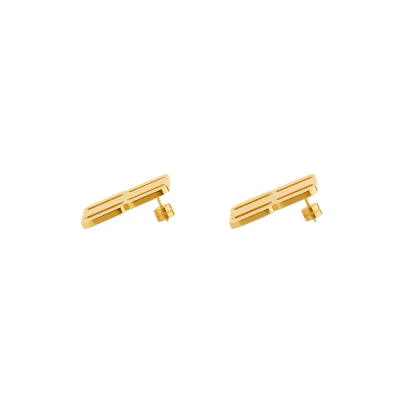 Balenciaga Logo motif Earrings-2