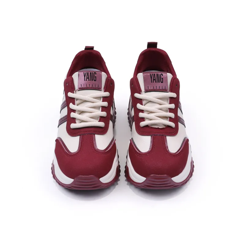 Yang Nianhua Cushioned Slip-Resistant Abrasion-Resistant Low-Top Chunky Sneakers Women's-2