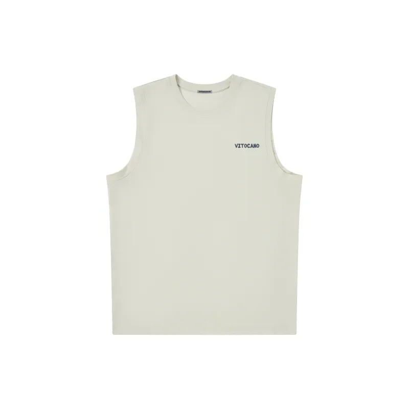 Vitocano Tank Tops Unisex White-6