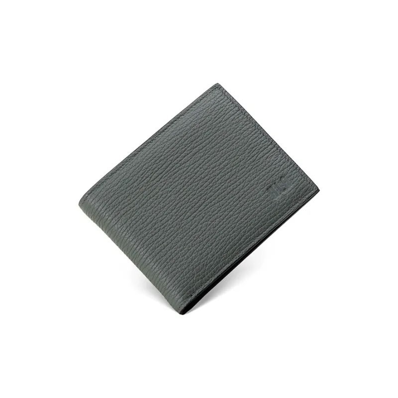 HLA Cow Leather Wallet Men's Multicolor-4