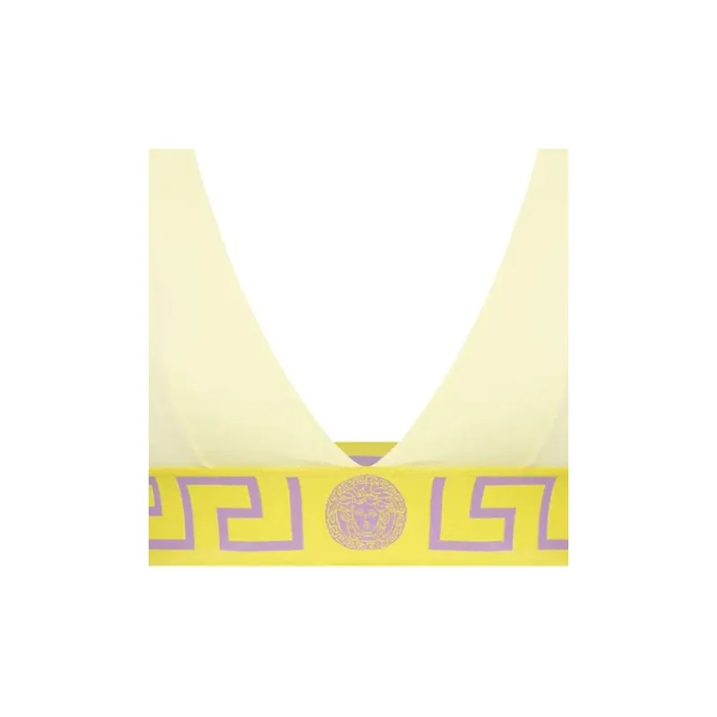 VERSACE V Neck Sports Bra-1