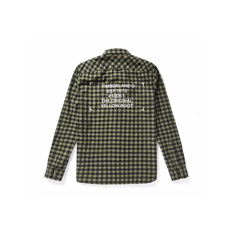 Timberland Shirt Men's Khaki Green-1