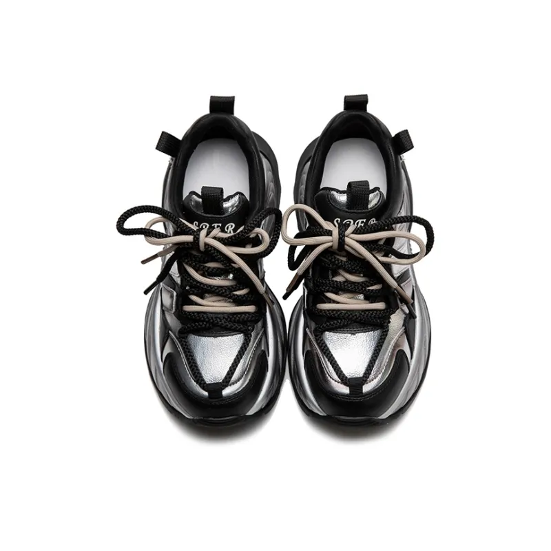 Chibang Height Increasing Low-Top Chunky Sneakers Women's-10