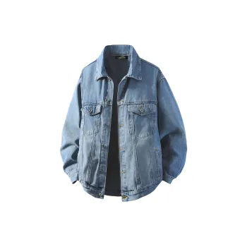 G.M BONNEY Denim Jacket Unisex Nostalgic Blue
