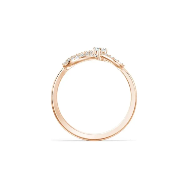 Swarovski Crystal Rings Women's White-3