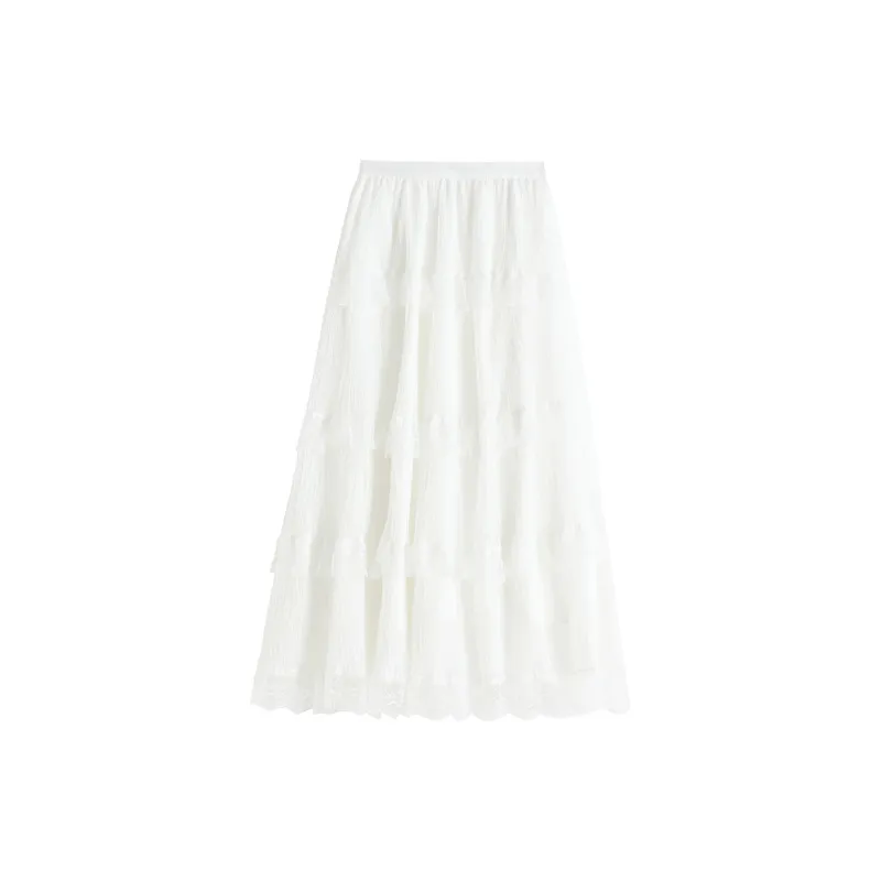 Mm Casual Long Skirts Women's-1