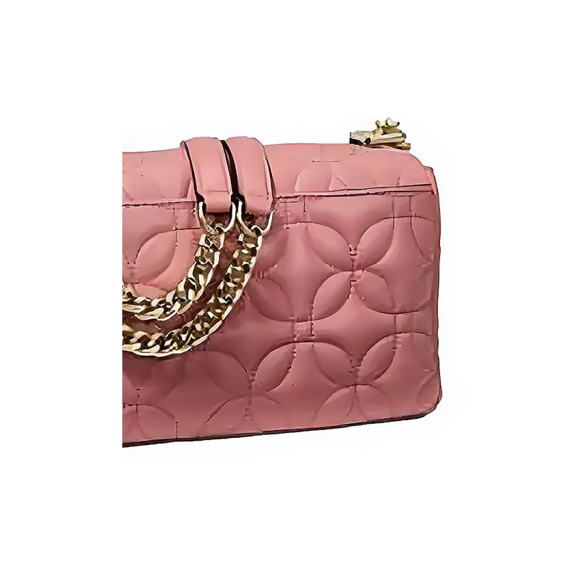 MICHAEL KORS Sloan Leather Shoulder Bag Crossbody Bag Women's Rose Pink-3