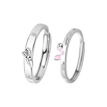 CHIC ZONE 990 Silver Rings Unisex