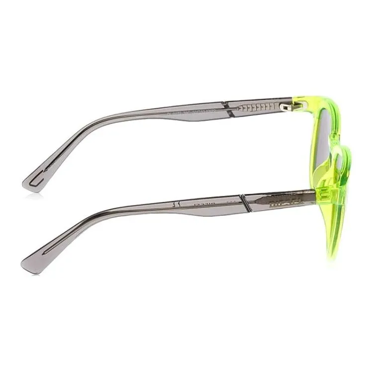 DIESEL Acetate Irregular Shape Sunglasses Kids' Yellow-3