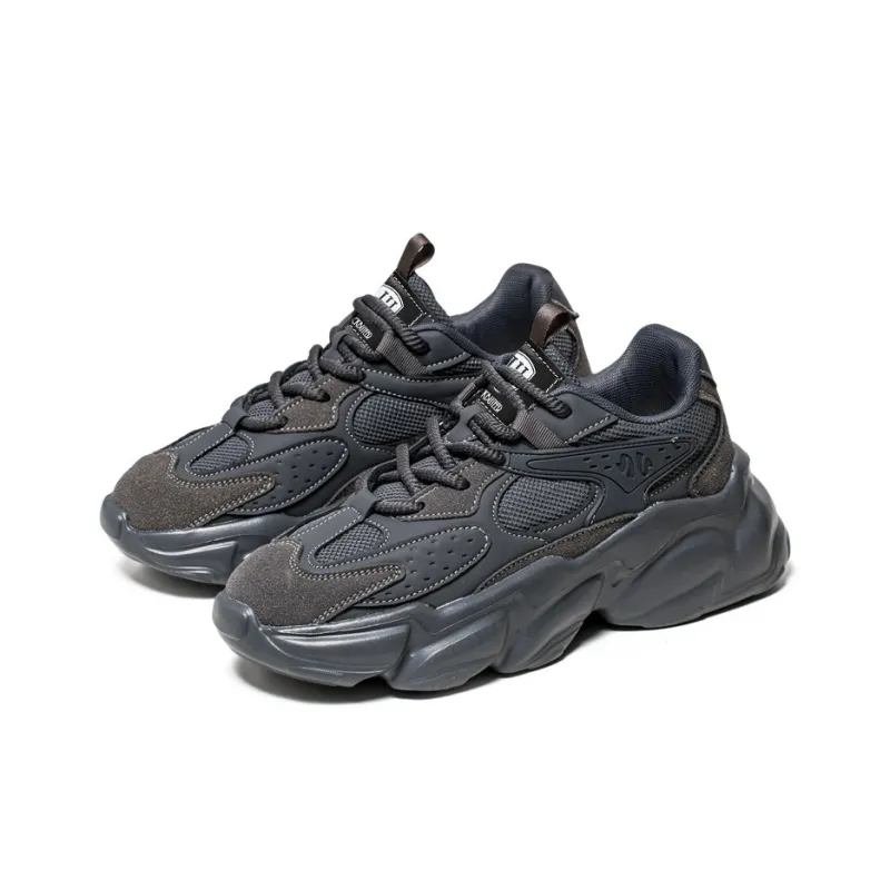 HACKBUTEER Low Top Chunky Sneakers Men's Box-9