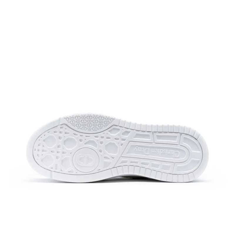 Chrisdien Deny Wear-Resistant Height Increasing Low-Top Skateboard Shoes Men's-4