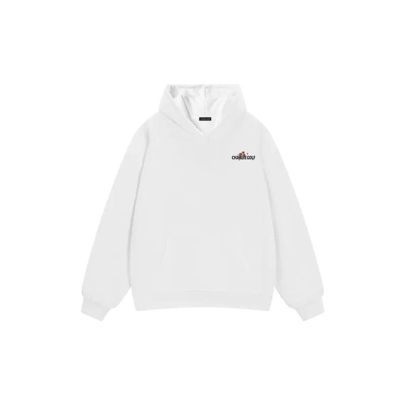 CHARLIE GOLF Sweatshirt Unisex White-1