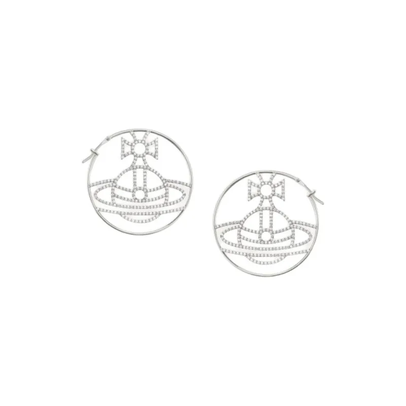Vivienne Westwood Eloisa Hoop Earrings-0