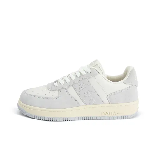 Kappa Shao Hui Shock Absorbers Low Top Skateboard Shoes Women's White Gray