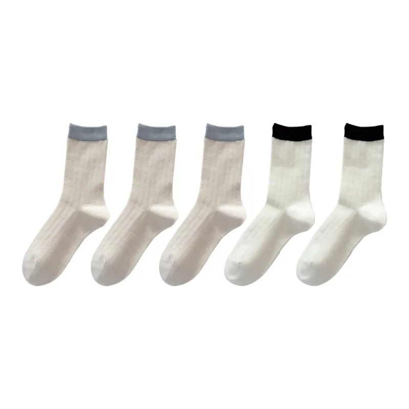Cotton Gene Mid Calf Socks Women's Combo Set-22