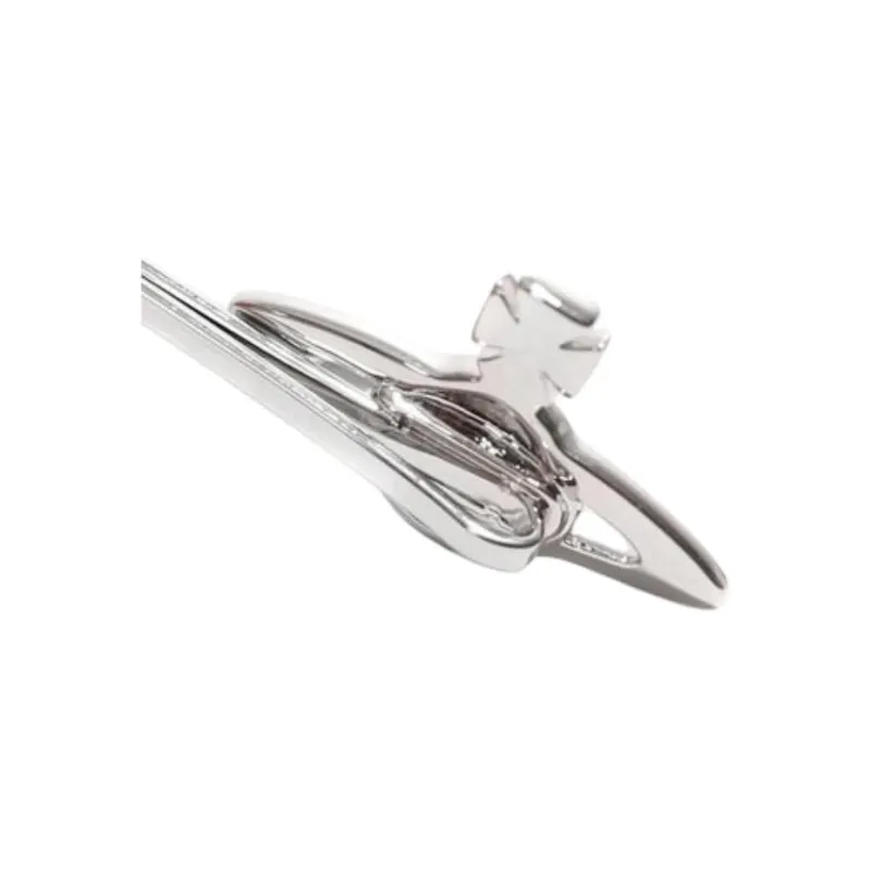 Vivienne Westwood Orb Plaque Embellished Hair Clip-2
