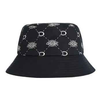 Dickies Cotton Bucket Hats Unisex Black