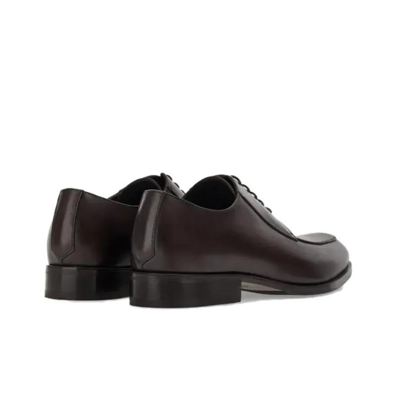 Canali Dress Shoes Men Low-Top Brown-4