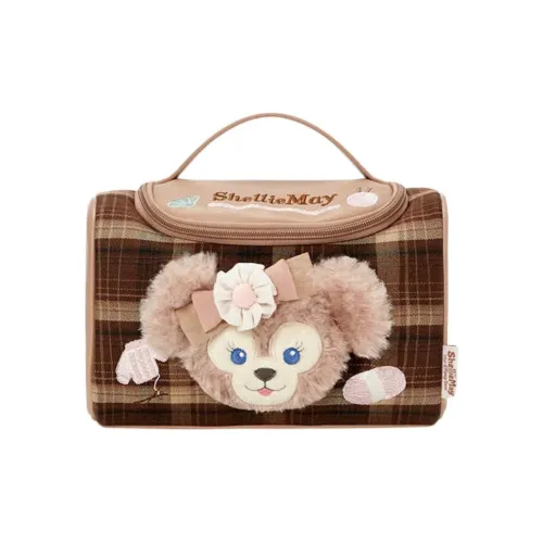 Disney Polyester Handheld Makeup Bag Women's Brown