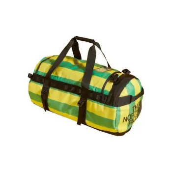 GUCCI The North Face Collaboration PVC Backpack Portable Travel Bag Men's Green & Yellow