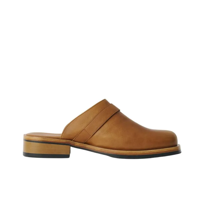 OUR LEGACY Closed Toe Slippers Men's Brown-1