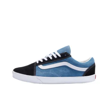 Vans OLD SKOOL PRO Abrasion Resistant Low Top Skateboard Shoes Unisex Marine Blue