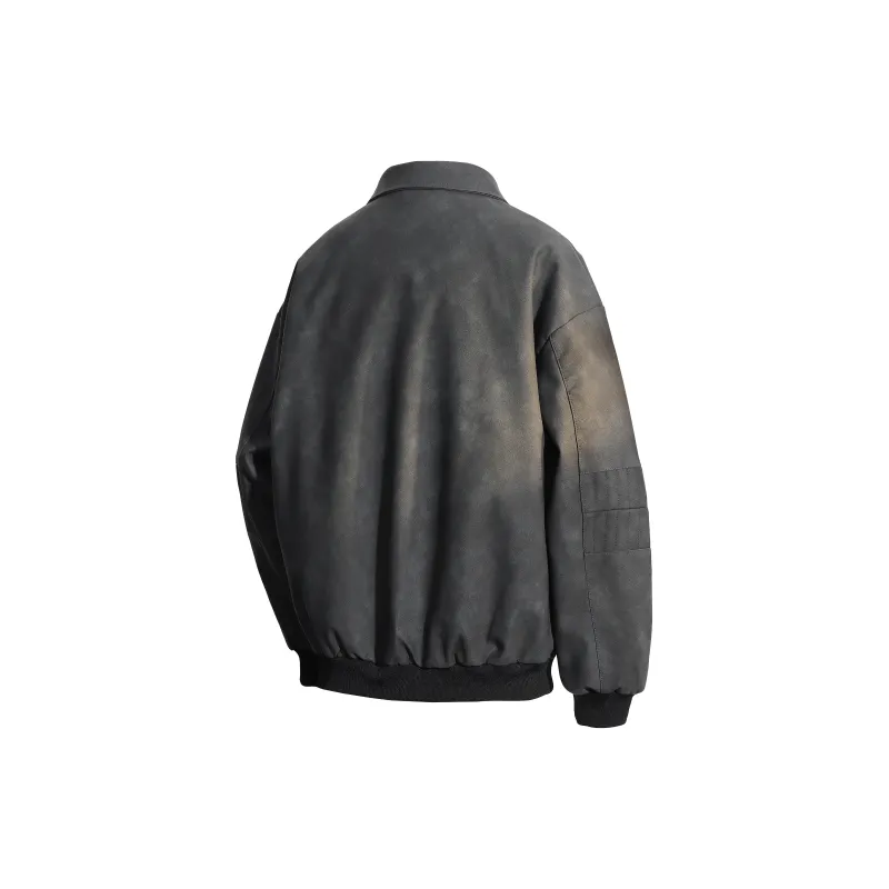 LIVINGTOWN Leather Jacket Unisex-1