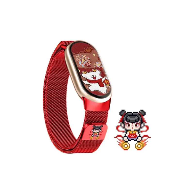 CHUANGYIDA Xiaomi Compatibility Watch Band 210mm Metal-1