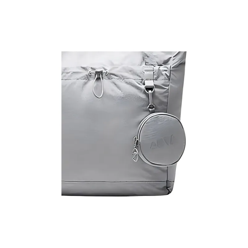Anta Fabric Tote Bag, Shopping Bag, Shoulder Bag Unisex Night Mist Gray-2