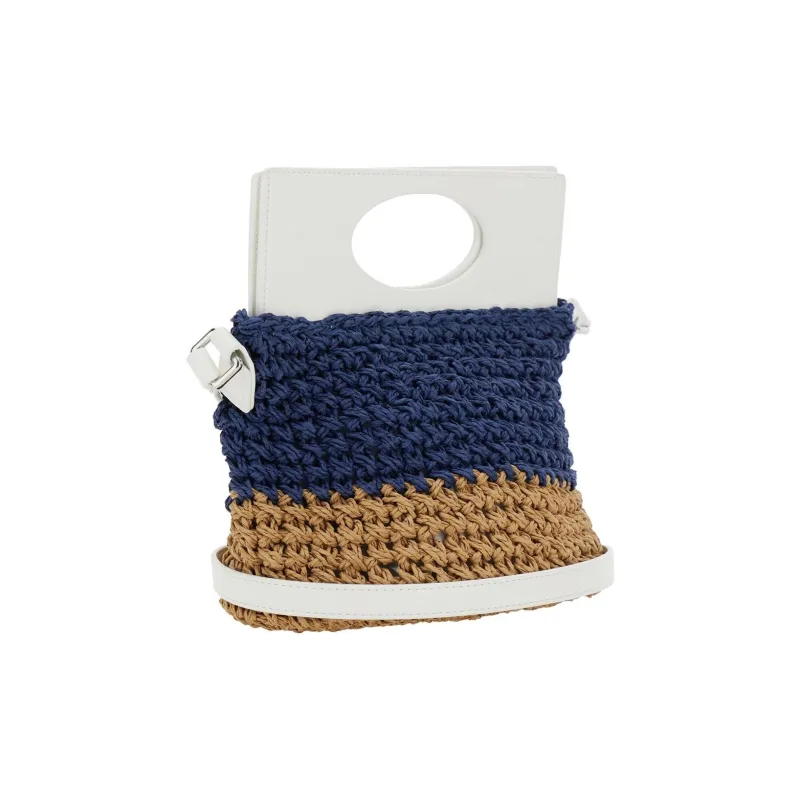 MARNI Logo Plaque Tote Bag-3