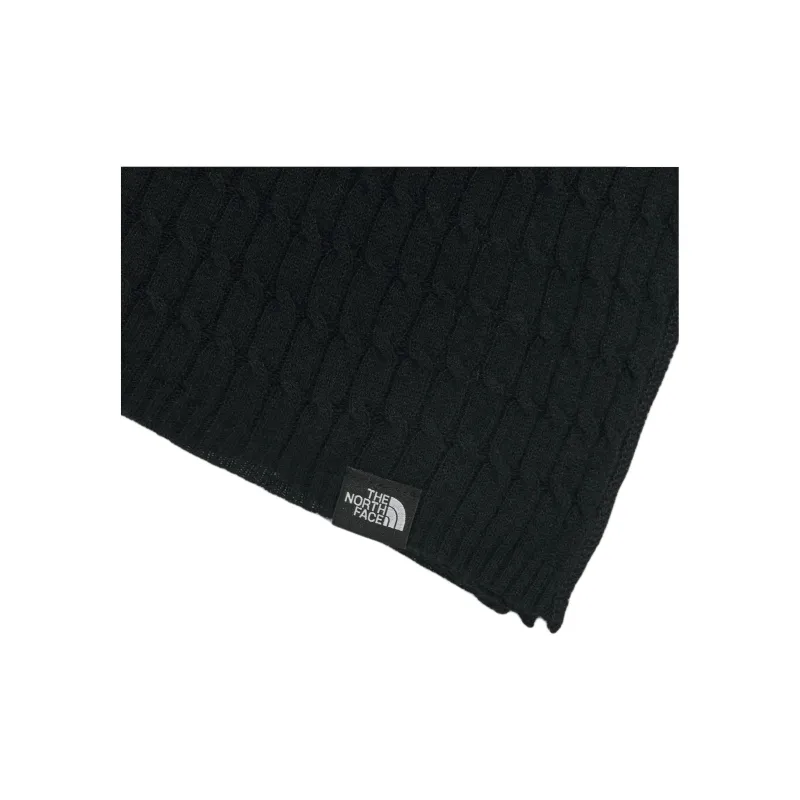 THE NORTH FACE Wool Knit Scarves Unisex Black-2