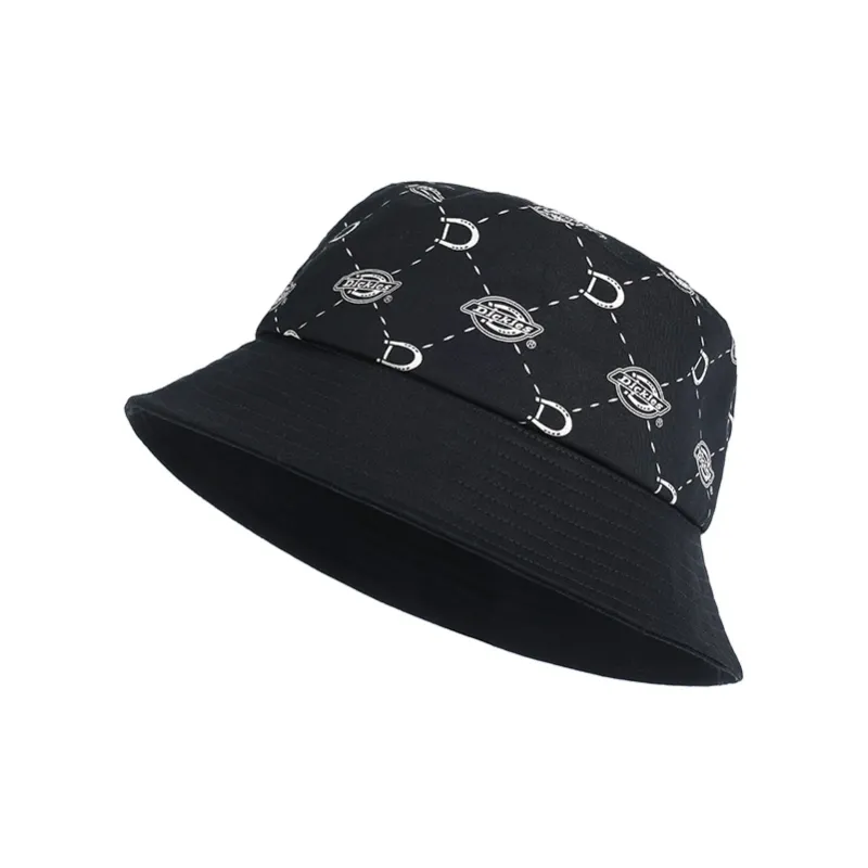 Dickies Cotton Bucket Hats Unisex Black-1