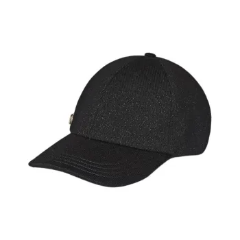GUCCI Wool Baseball Caps Women's Black