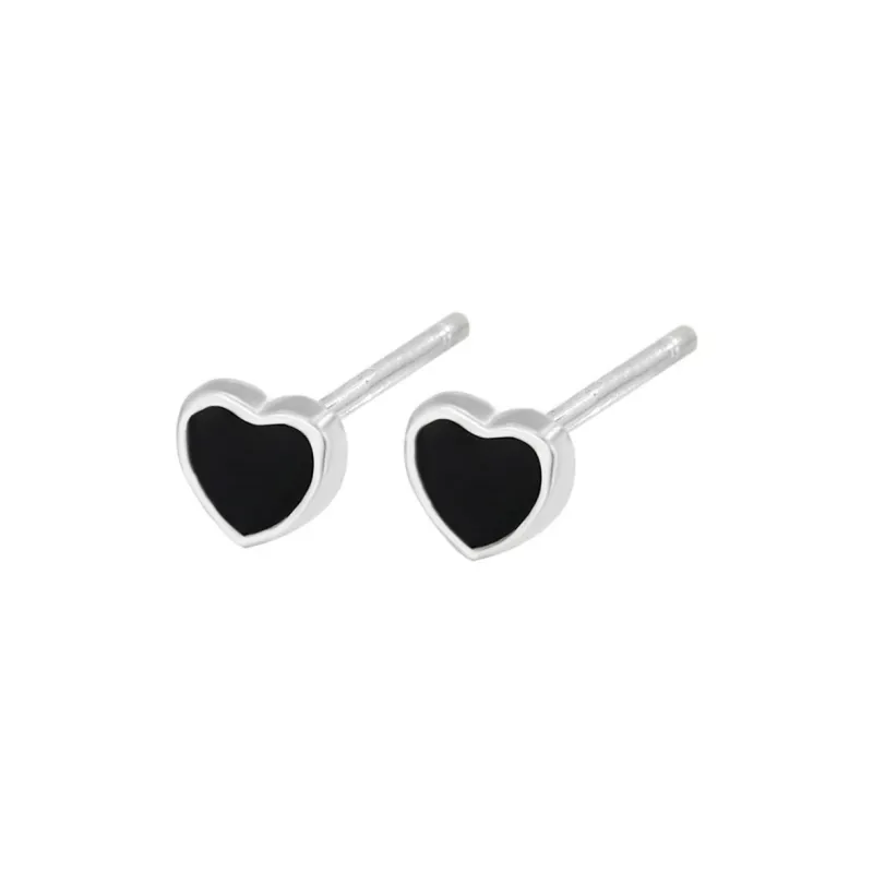 BLESSED BULLET 925 Sterling Silver Stud Earrings Women's-0