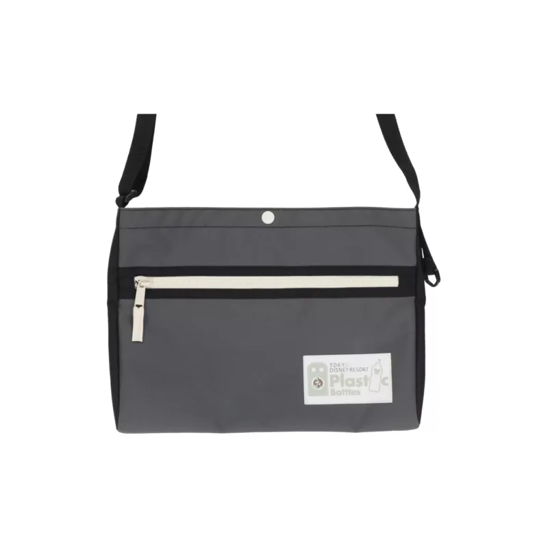 Disney Recycled Plastic Shoulder Bag Women's Dark Gray & Black-1