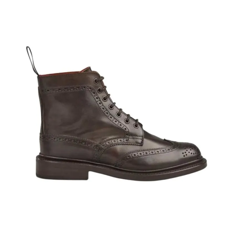Tricker's Stephy Ankle Boots Women's Dark Brown-1