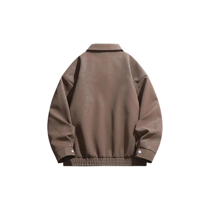 FOR FEAR THAT Leather Jacket Unisex-1