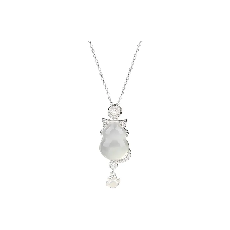 CHINA GOLD Chalcedony Necklaces Women's-0