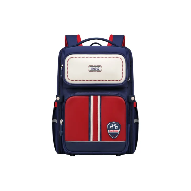 V.NINE Fabric Student Backpack Backpack Unisex Multicolor-6