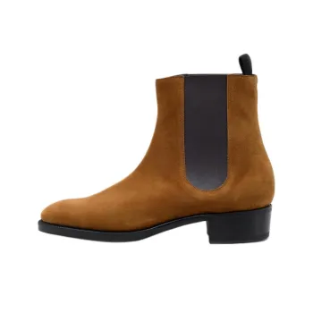 JOHN LOBB Eddi Chelsea Boots 4cm Women's Brown