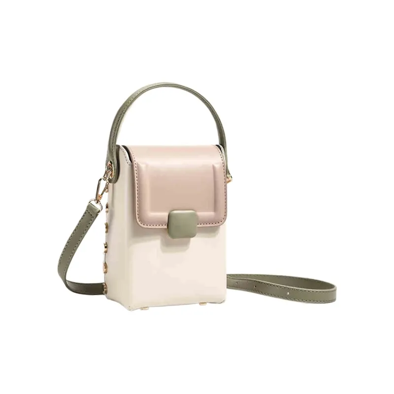 Yalu PU Shoulder Bag, Crossbody Bag, Handbag Regular Women's Black/Ecru/Green/Brown/Coffee-3