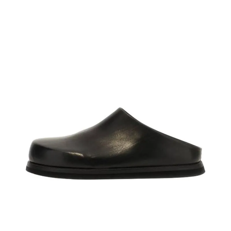 Marsèll Accom Round Toe Slip On Slides-0