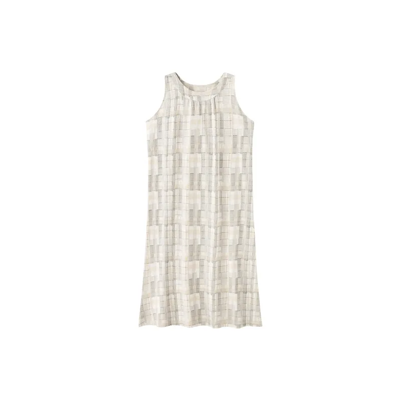 FENTENGCARE Nightgown Women's Apricot-0