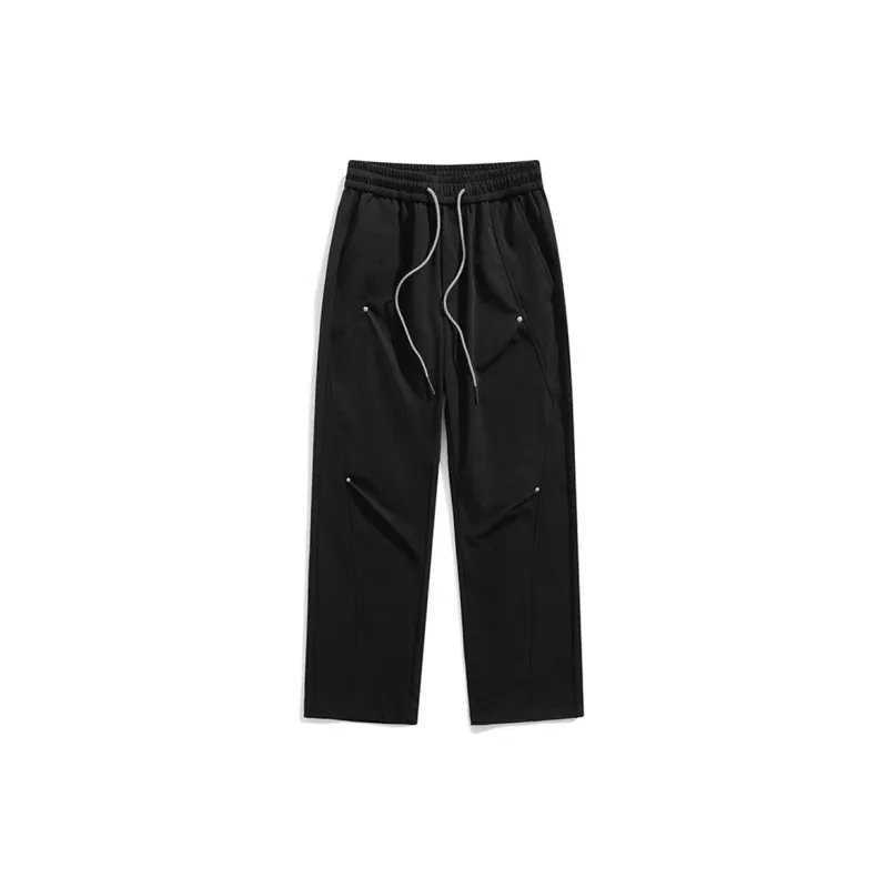 Devanro Casual Pants Men's Khaki-1