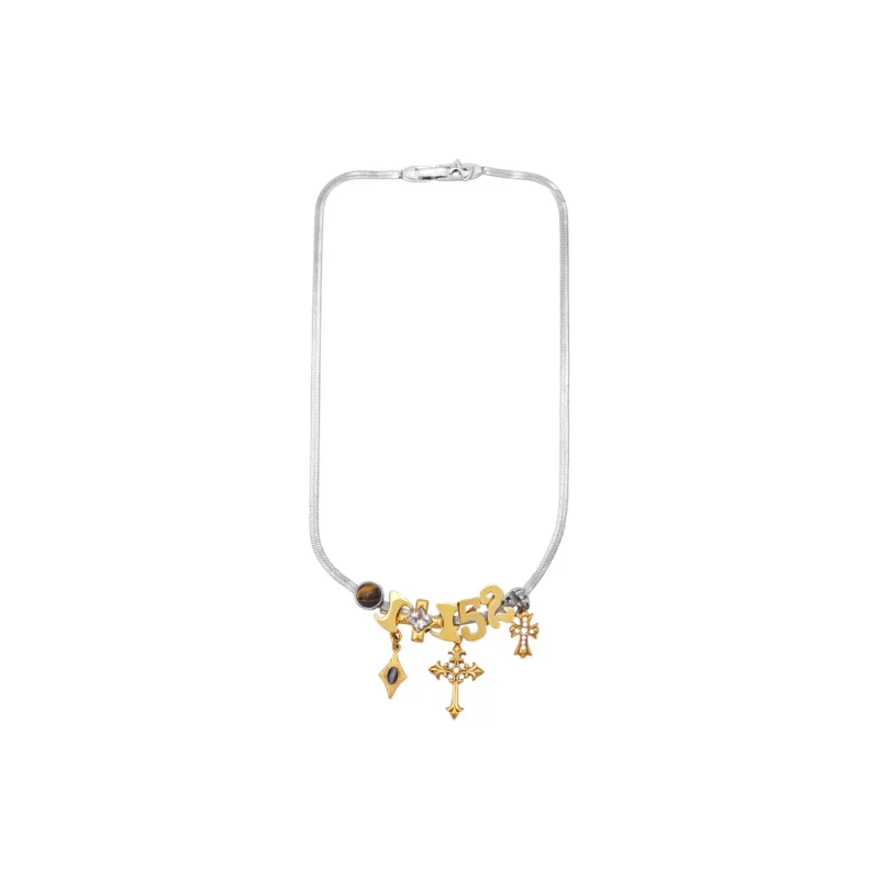 MADE BY DIZON Zircon Necklaces Women's-3