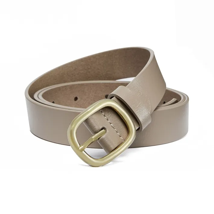 RED DRAGONFLY Cow Split Leather Leather Belts Unisex Width 2.4CM-4