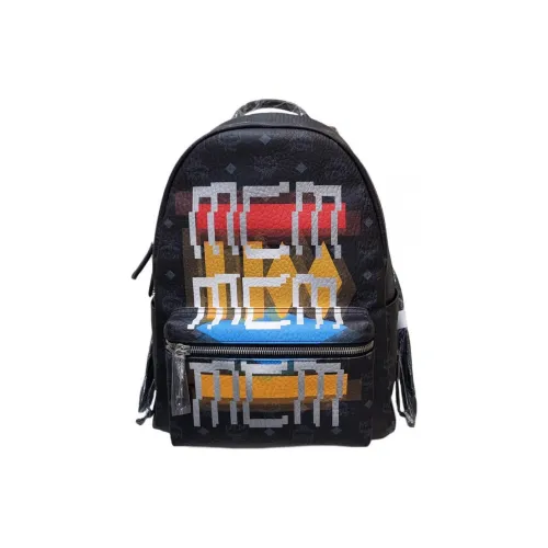 MCM Stark Visetos Backpacks