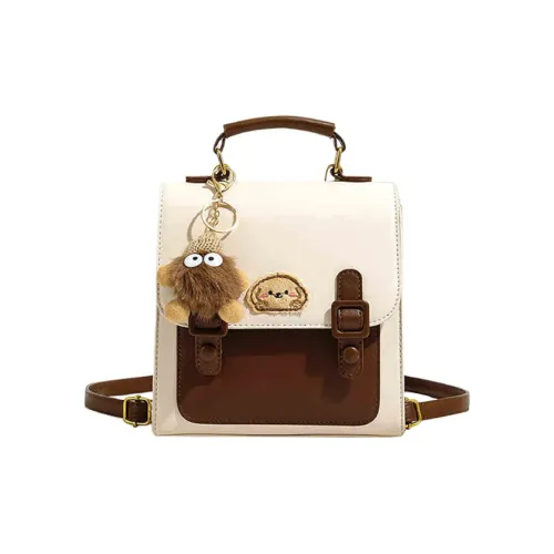 Yalu Polyester With PU Double Shoulder One Shoulder Handbag Women's Multicolor