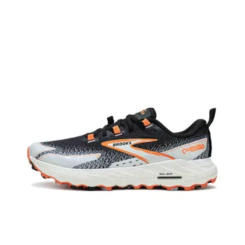 Brooks Cascadia18 Abrasion Resistant Cushioning Low Top Casual Running Shoes Women's Black