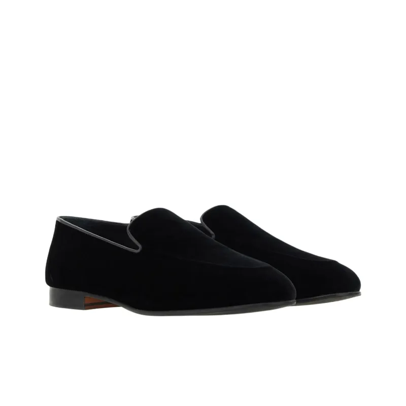 Canali Loafers Men Black-2